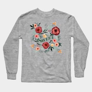 Sweet Autumn Rose Long Sleeve T-Shirt